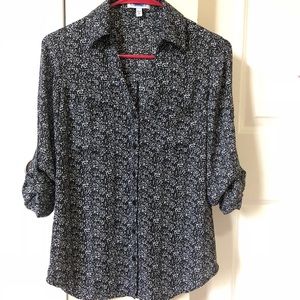 🚫SOLD🚫Express portofino button dow shirt